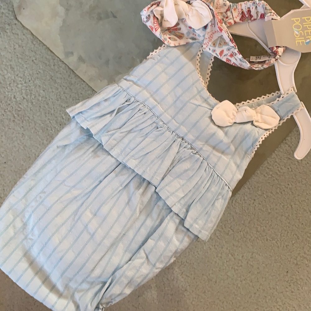 Piper & Posie Romper & Headband